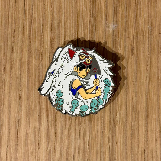 Whimsical Spirit World -Inspired Character Enamel Pin