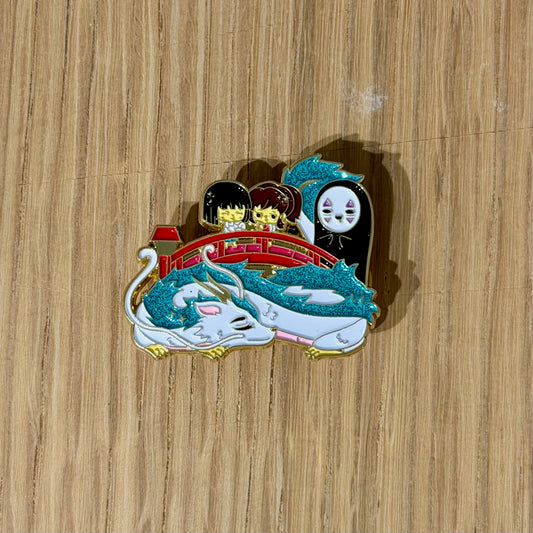 Whimsical Spirit World -Inspired Character Enamel Pin