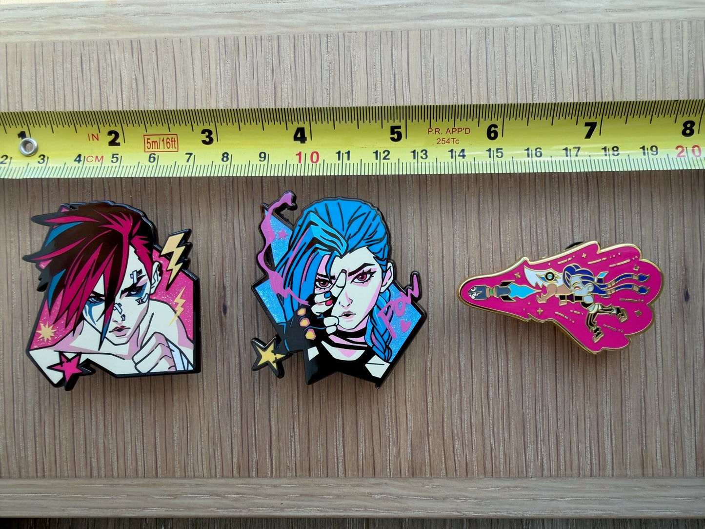 π PRE-ORDERS Chaotic Powder Rebel -Inspired Character Enamel Pin