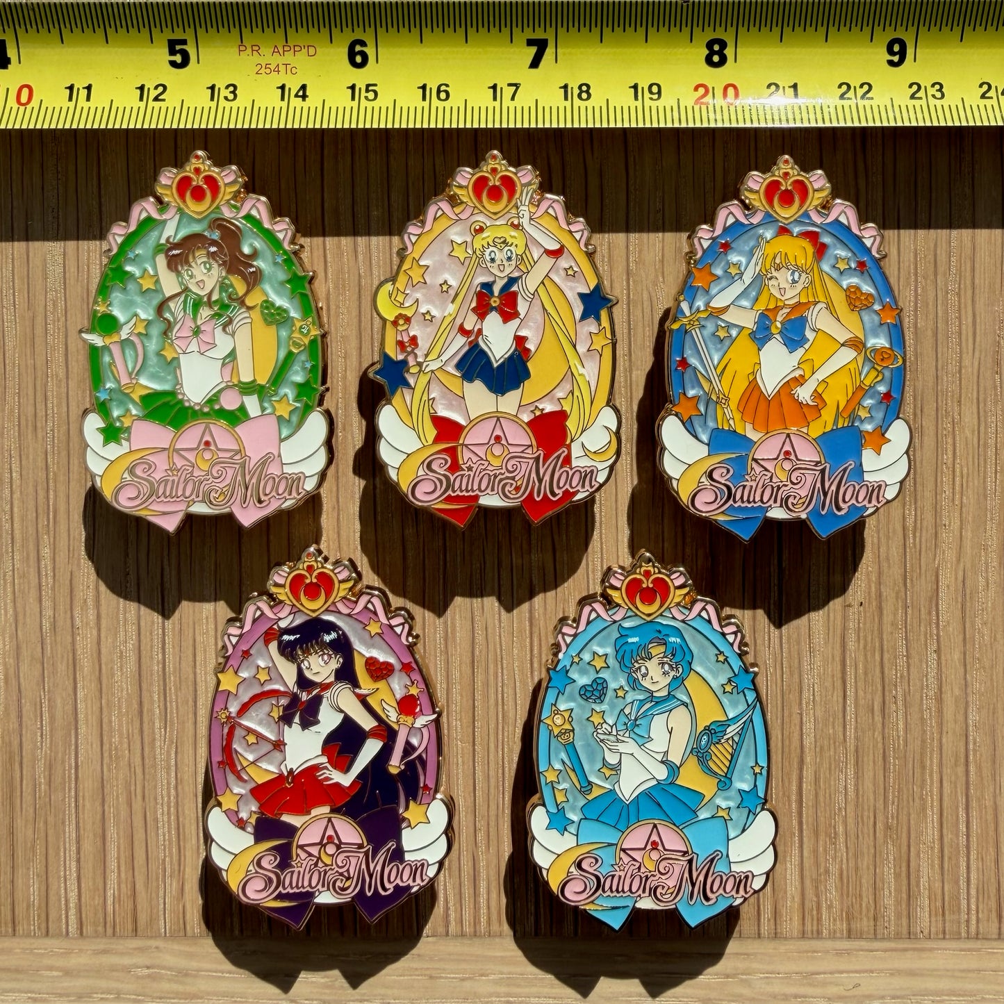 π PRE-ORDERS Sailor Moon 5pc -Inspired Character Enamel Pin