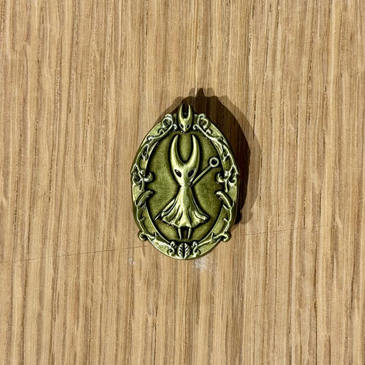 π PRE-ORDERS Silent Knight -Inspired Character Enamel Pin