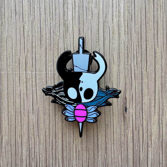 π PRE-ORDERS Silent Knight -Inspired Character Enamel Pin