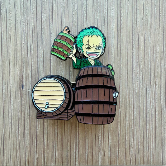 π PRE-ORDERS Drunken Swordsman -Inspired Character Enamel Pin