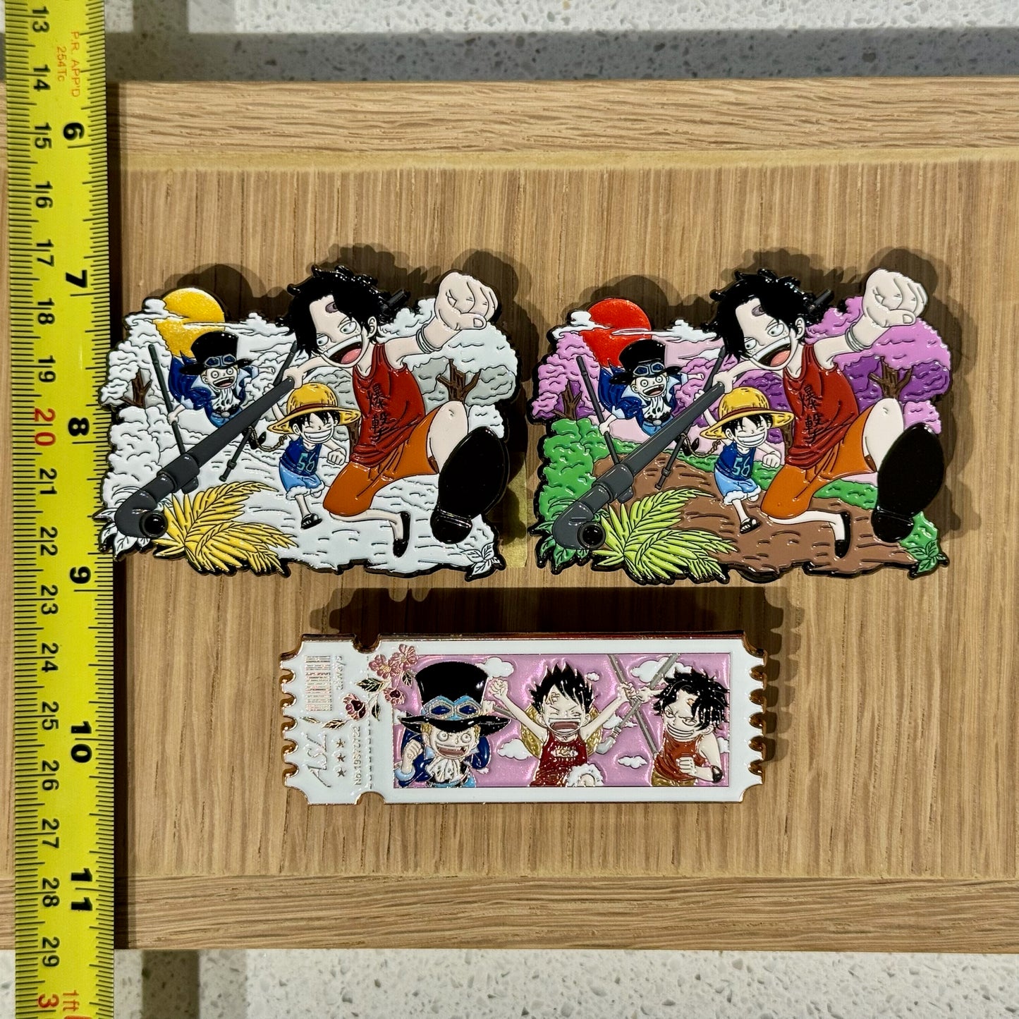 Pirate Brothers Childhood -Inspired Character Enamel Pin