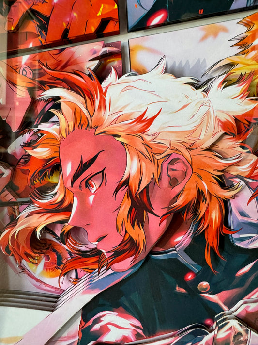 Demon Slayer—3D Handcrafted Anime Art
