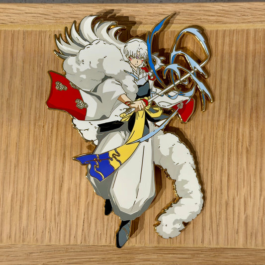 π PRE-ORDERS Sesshomaru -Inspired Character Enamel Pin