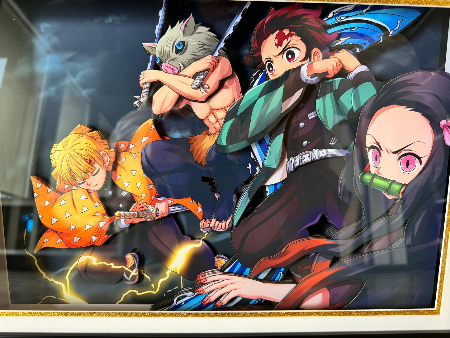 Demon Slayer—3D Handcrafted Anime Art