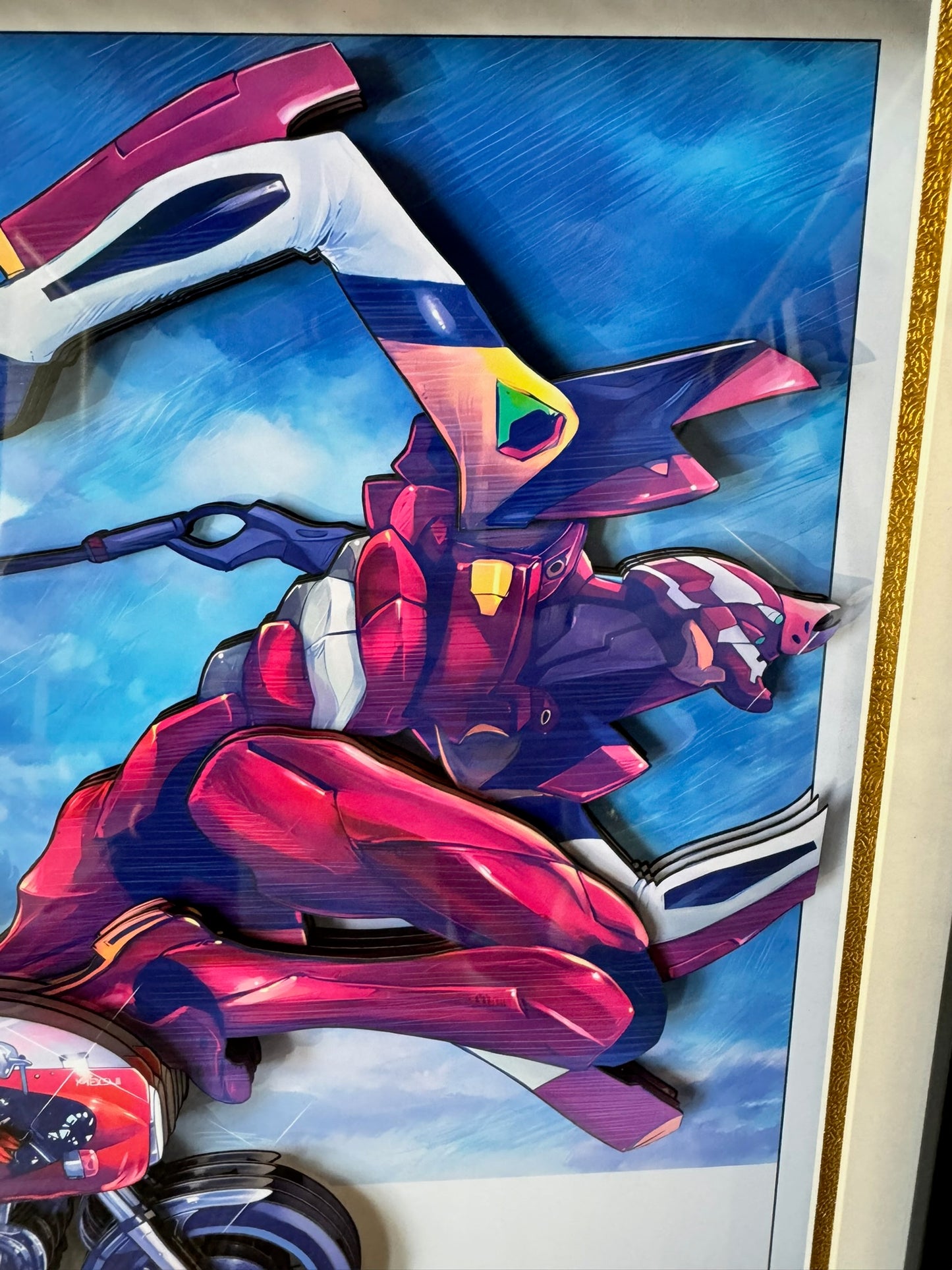 Apocalyptic Mecha —3D Handcrafted Anime Art
