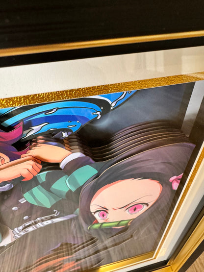 Demon Slayer—3D Handcrafted Anime Art