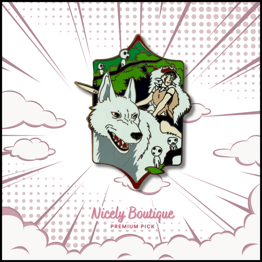Forest Spirit Guardian -Inspired Character Enamel Pin