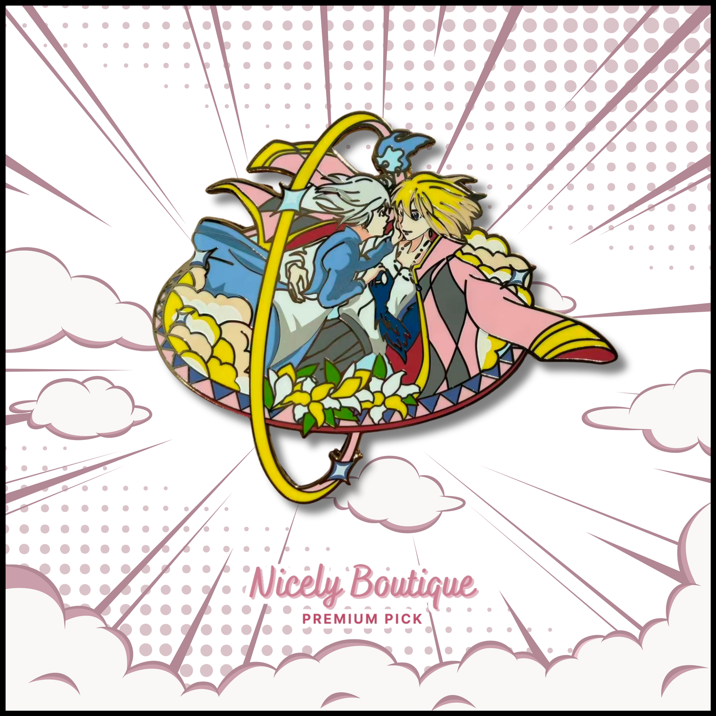 🕒  PRE-ORDERS Fated Encounter -Inspired Character Enamel Pin