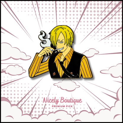 🕒  PRE-ORDERS Gentleman Cook -Inspired Character Enamel Pin
