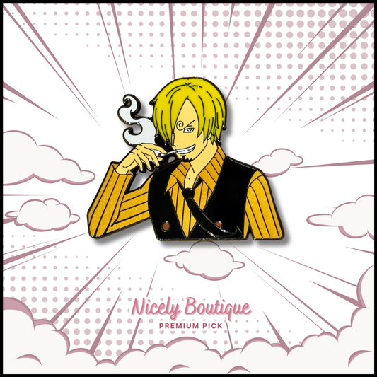 🕒  PRE-ORDERS Gentleman Cook -Inspired Character Enamel Pin