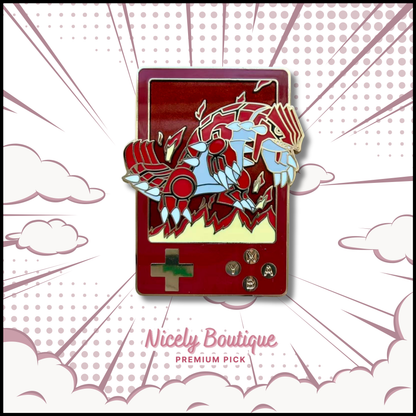 🕒  PRE-ORDERS Volcanic Titan -Inspired Character Enamel Pin