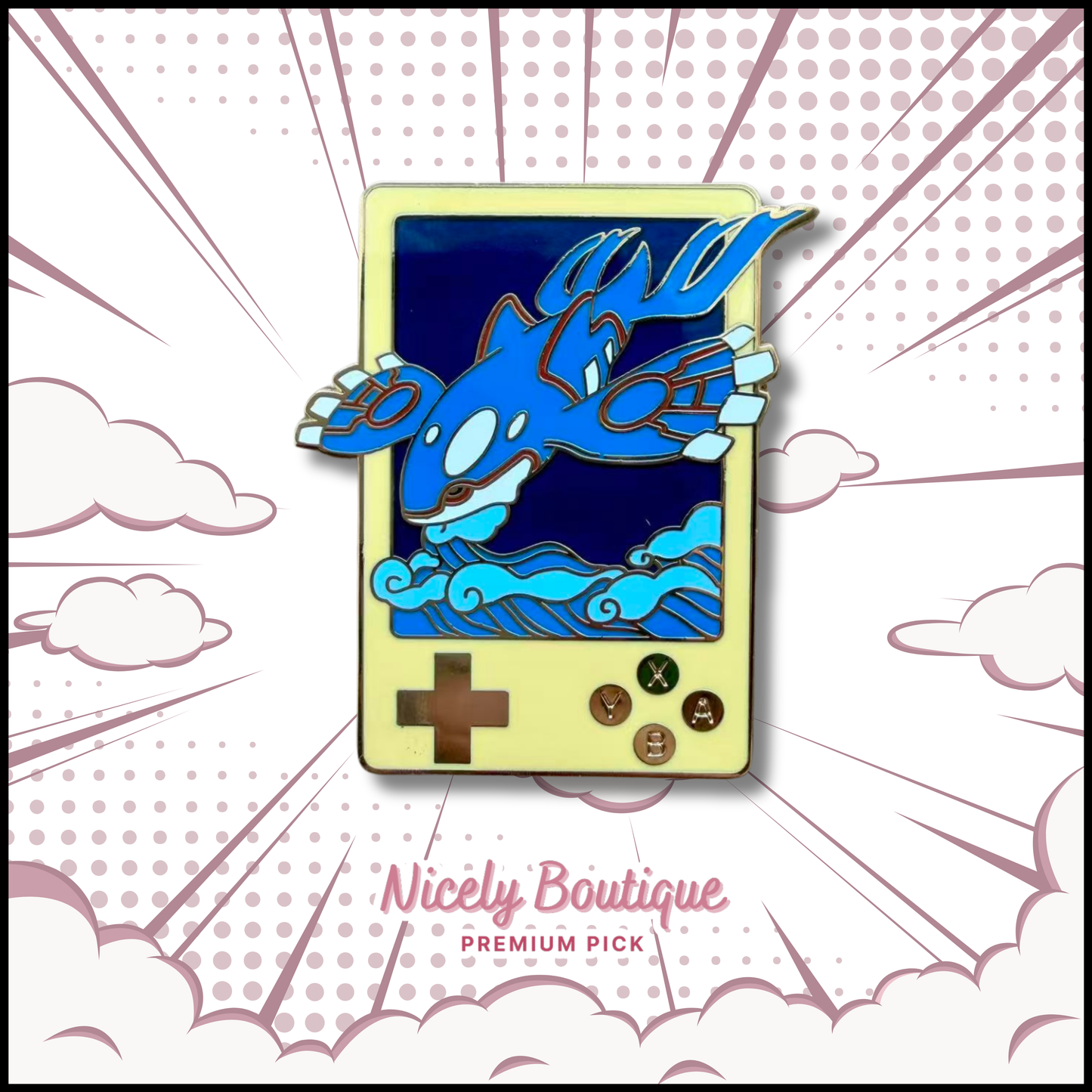 Ocean Guardian -Inspired Character Enamel Pin