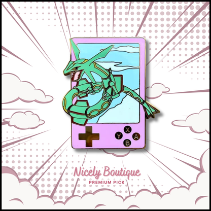 🕒  PRE-ORDERS Sky Serpent -Inspired Character Enamel Pin
