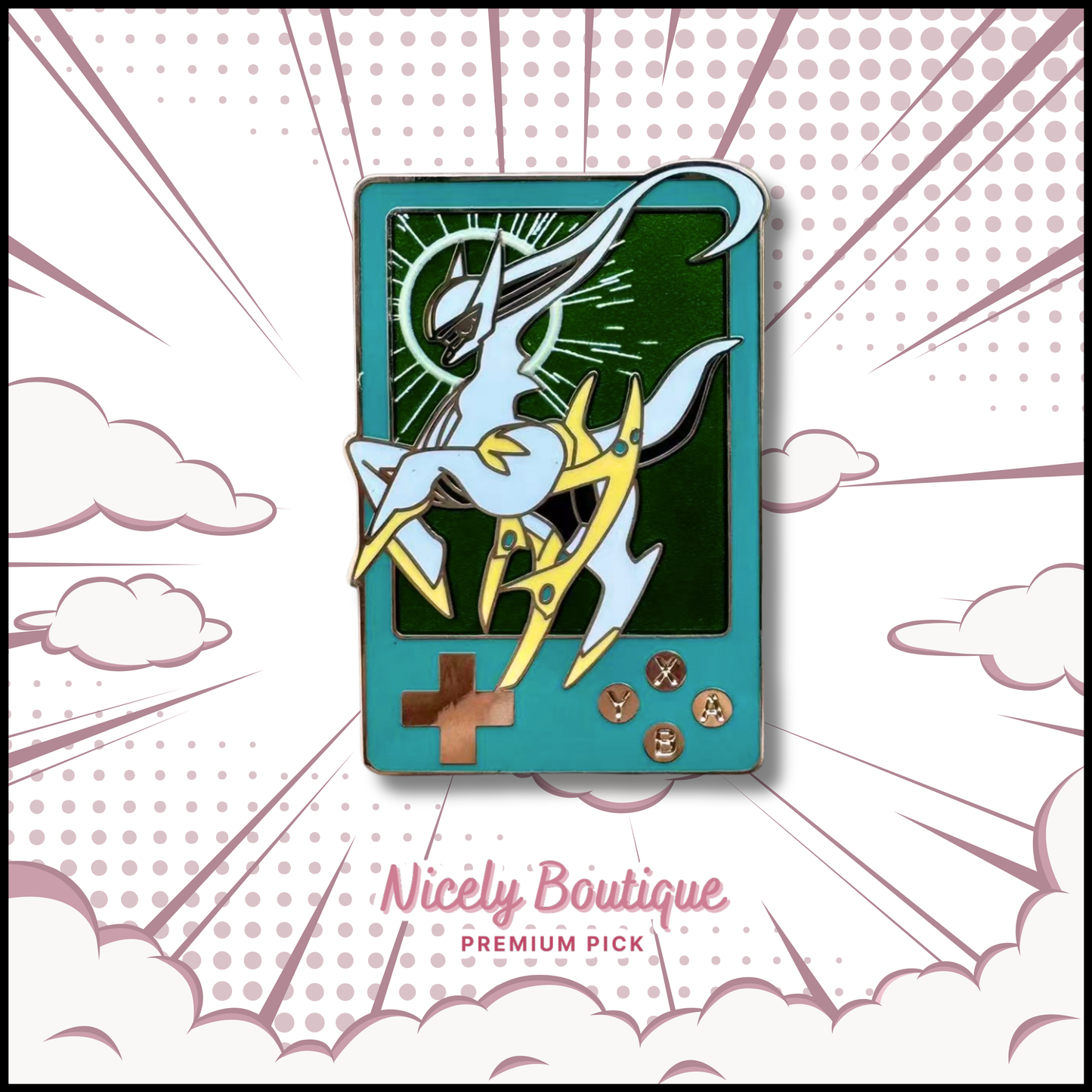 Celestial Origin Deity -Inspired Character Enamel Pin