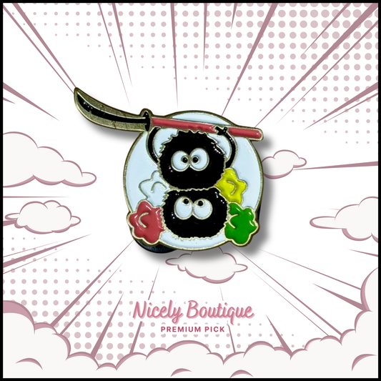 Whimsical Spirit World -Inspired Character Enamel Pin