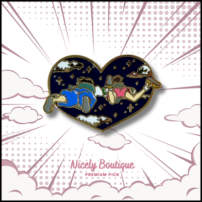 Whimsical Spirit World -Inspired Character Enamel Pin