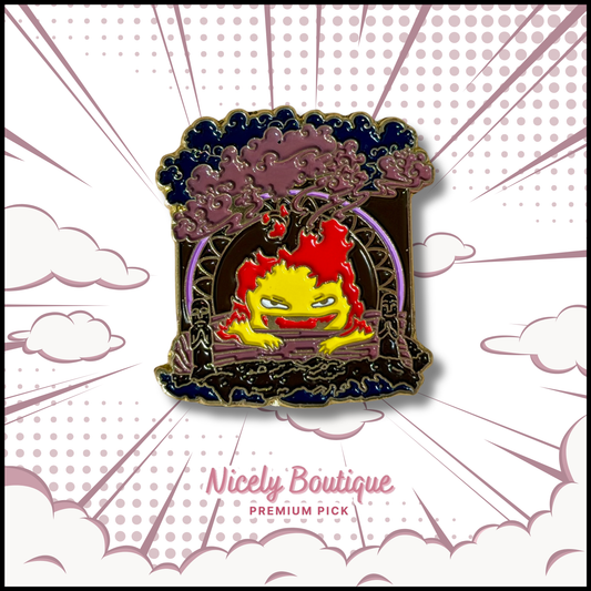 Whimsical Spirit World -Inspired Character Enamel Pin