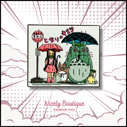 Whimsical Spirit World -Inspired Character Enamel Pin
