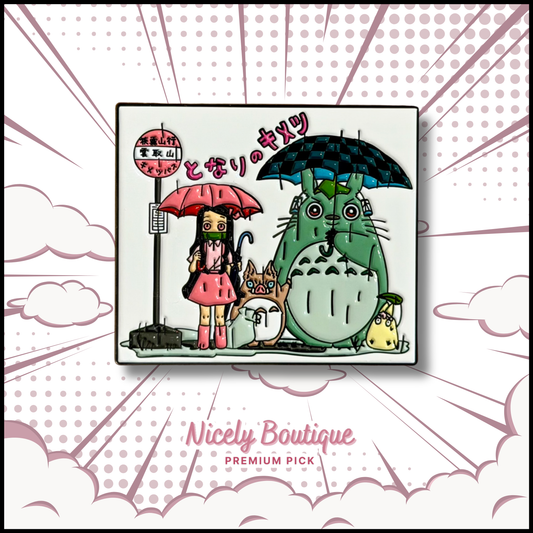 Whimsical Spirit World -Inspired Character Enamel Pin