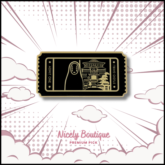 Whimsical Spirit World -Inspired Character Enamel Pin