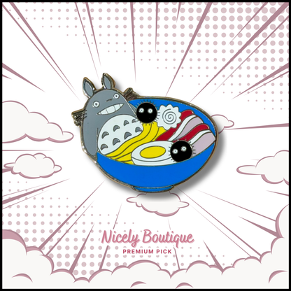 Whimsical Spirit World -Inspired Character Enamel Pin