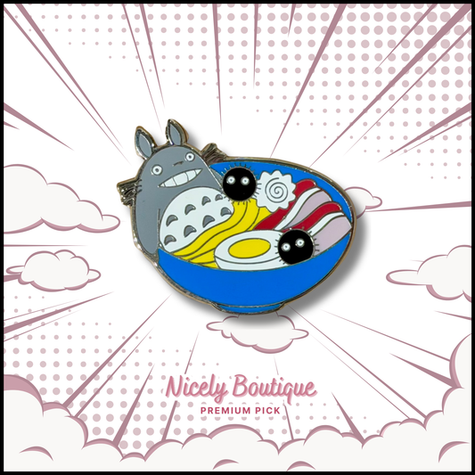 Whimsical Spirit World -Inspired Character Enamel Pin