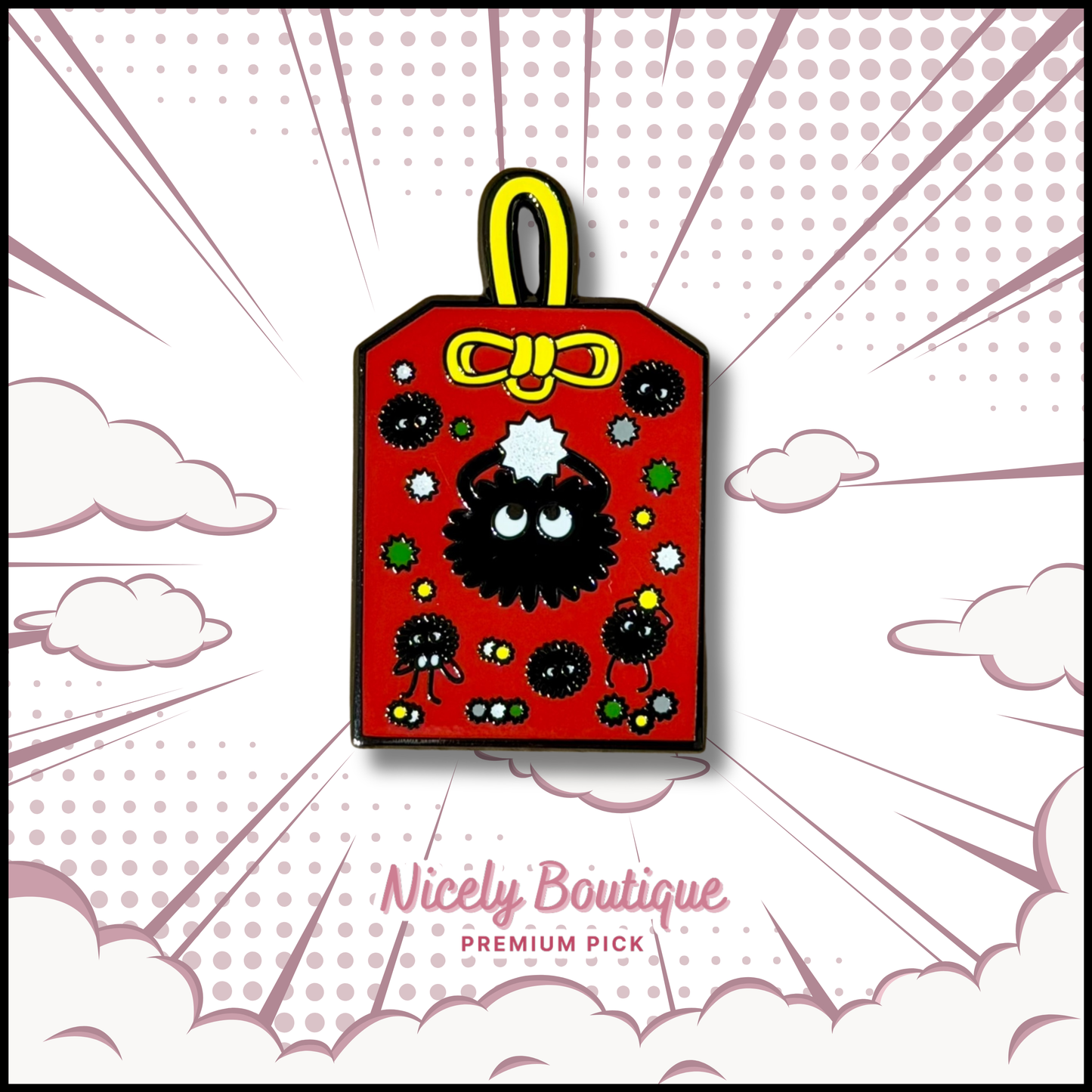 Whimsical Spirit World -Inspired Character Enamel Pin