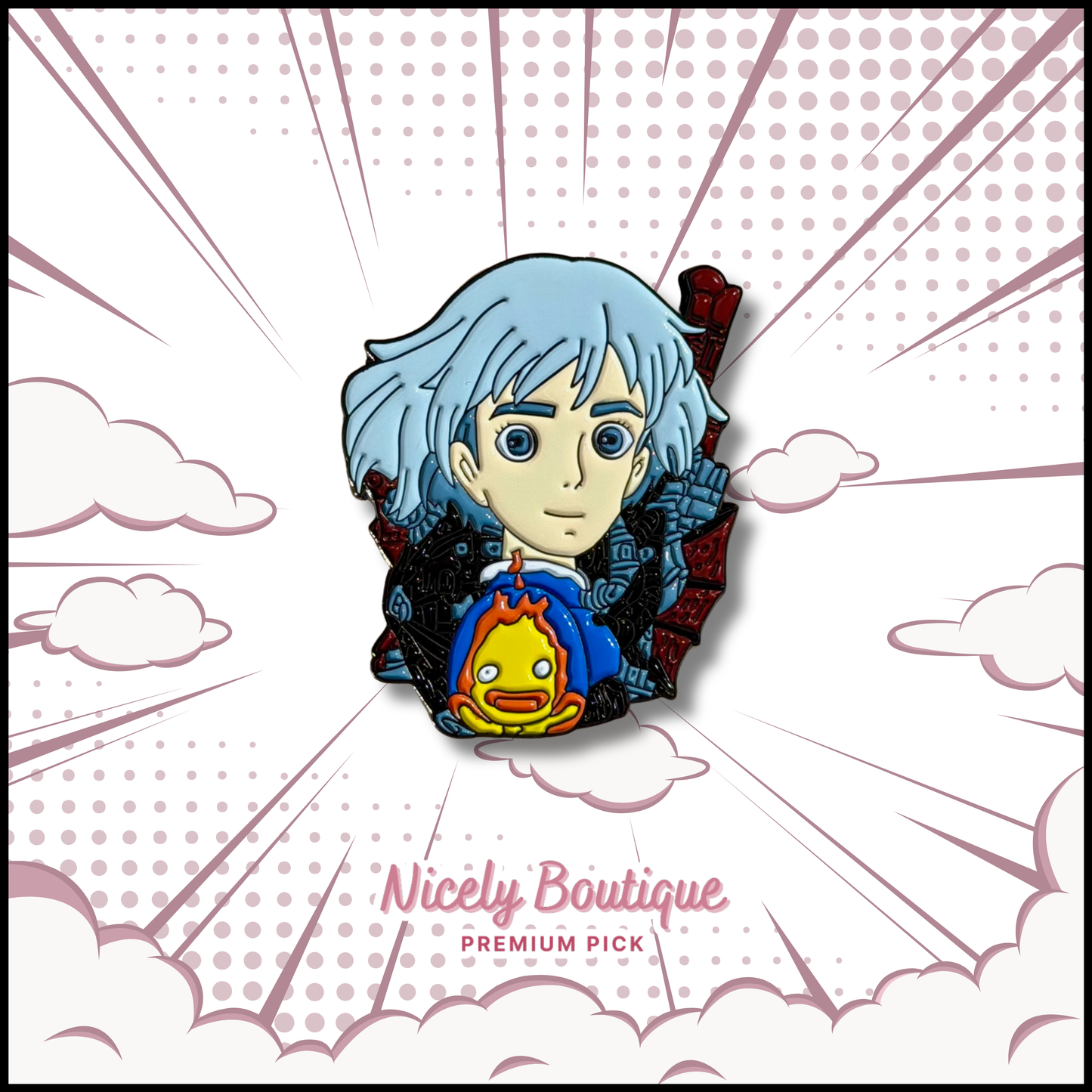 Whimsical Spirit World -Inspired Character Enamel Pin