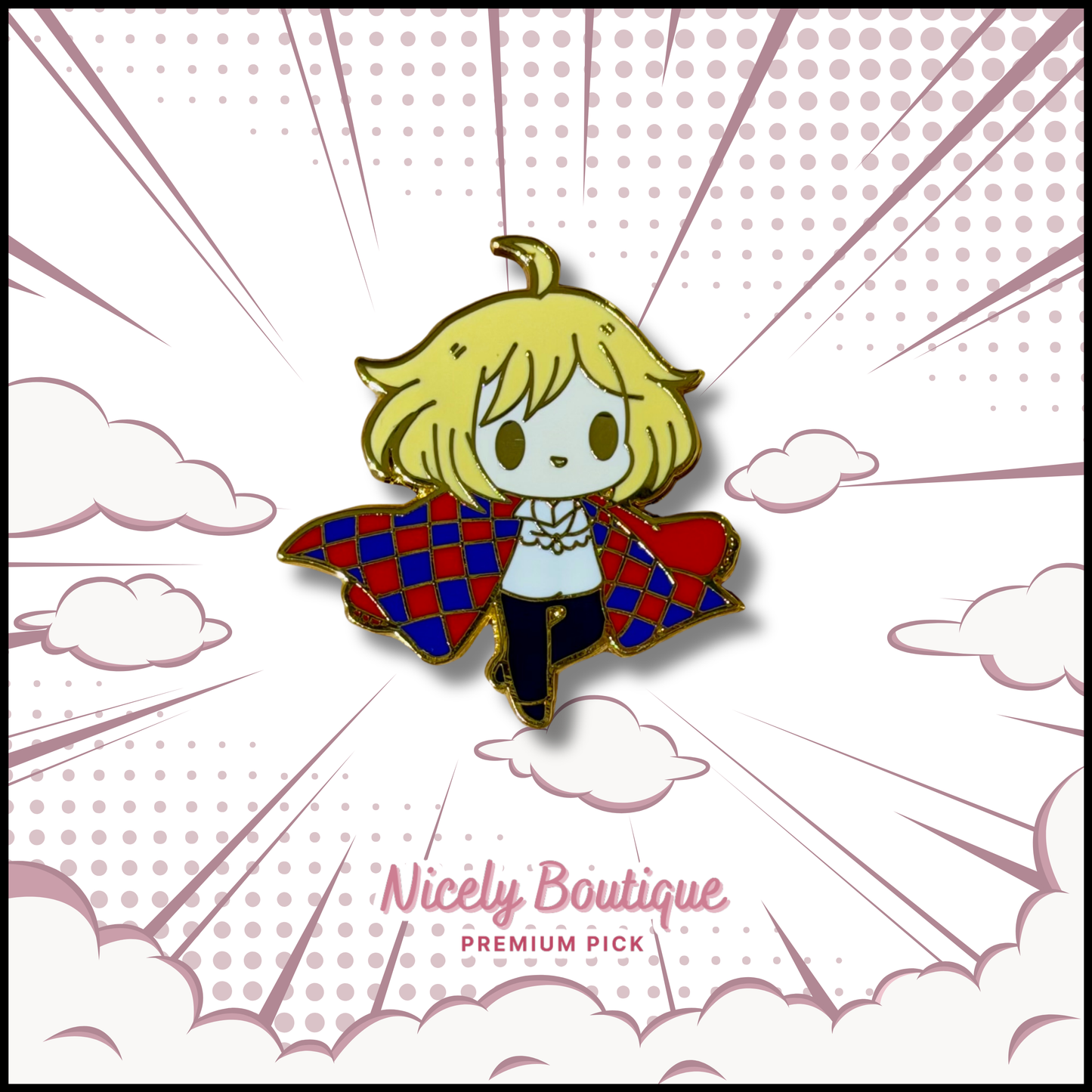 Whimsical Spirit World -Inspired Character Enamel Pin