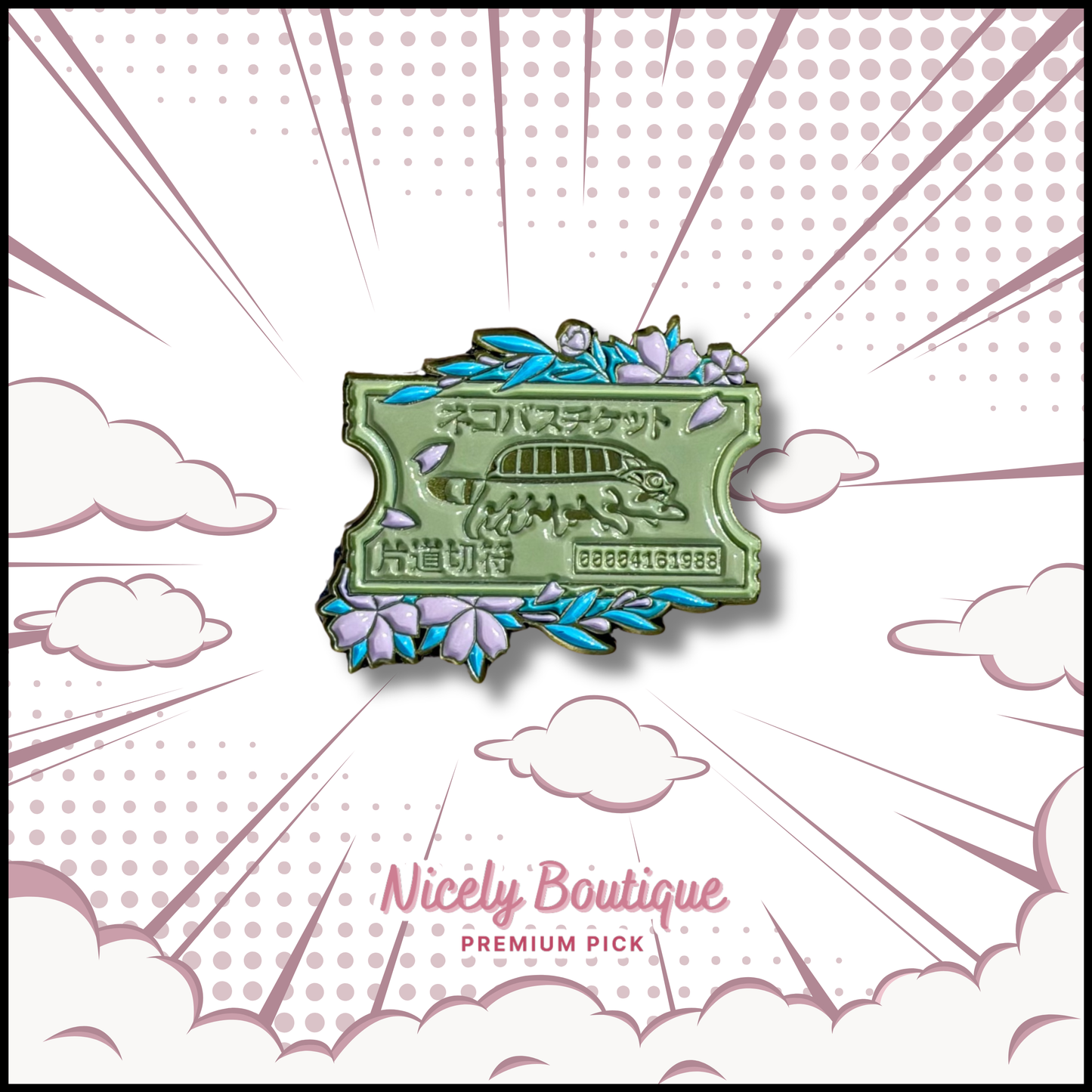 Whimsical Spirit World -Inspired Character Enamel Pin