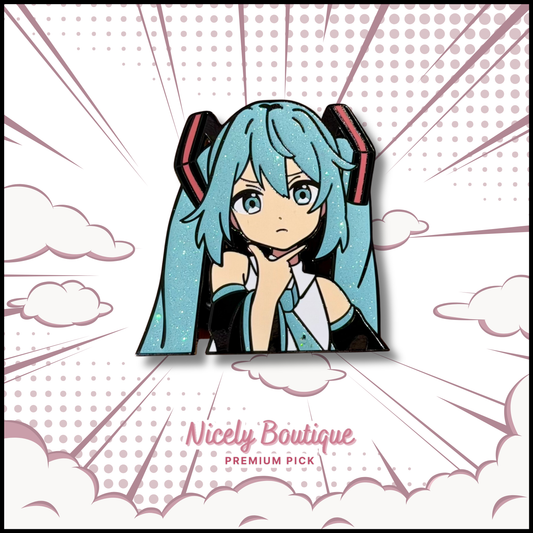 🕒  PRE-ORDERS Cyber Idol -Inspired Character Enamel Pin