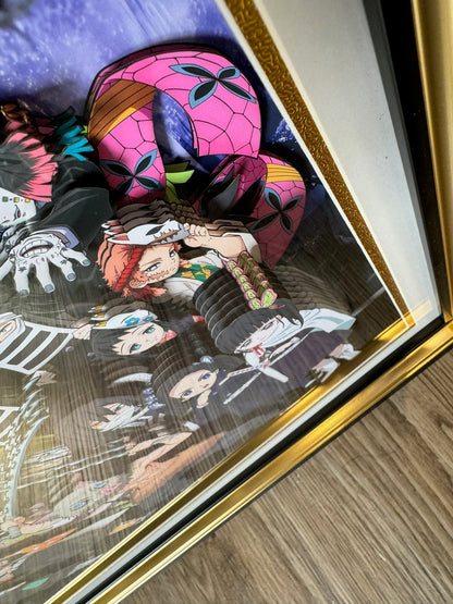 Demon Slayer—3D Handcrafted Anime Art