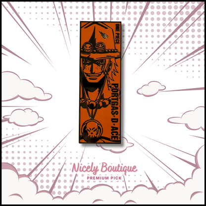 🕒  PRE-ORDERS Flame Fist Pirate -Inspired Character Enamel Pin