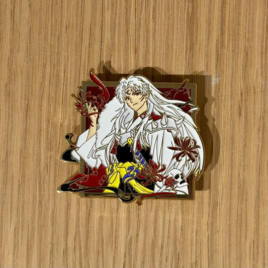 🕒 PRE-ORDERS Sesshomaru -Inspired Character Enamel Pin