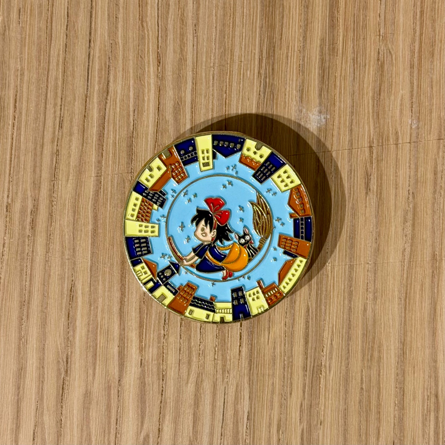 Whimsical Spirit World -Inspired Character Enamel Pin