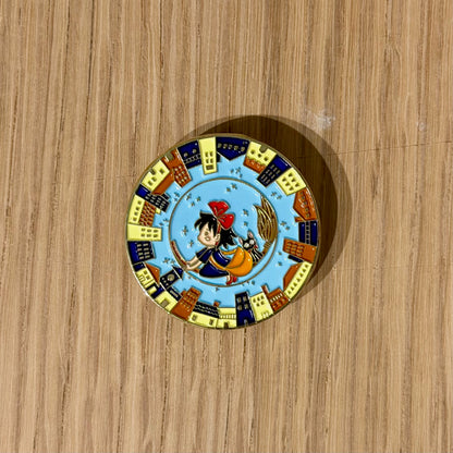Whimsical Spirit World -Inspired Character Enamel Pin