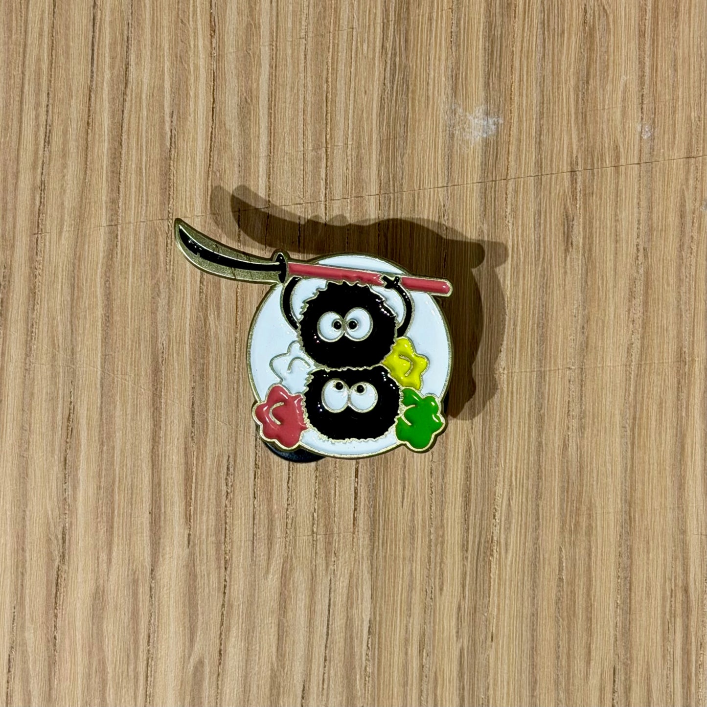 Whimsical Spirit World -Inspired Character Enamel Pin