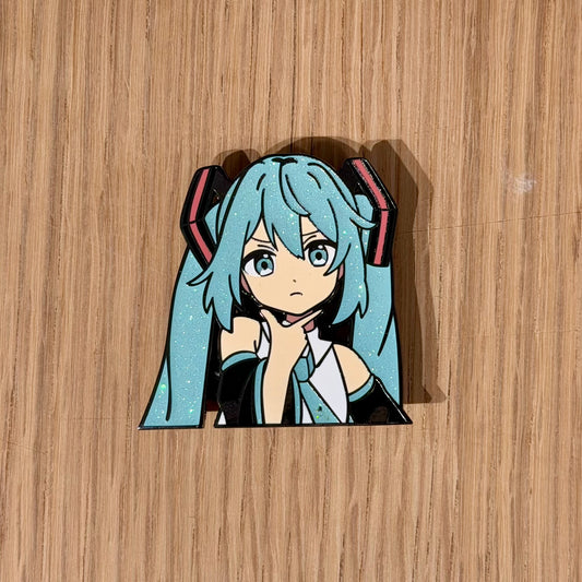 🕒  PRE-ORDERS Cyber Idol -Inspired Character Enamel Pin