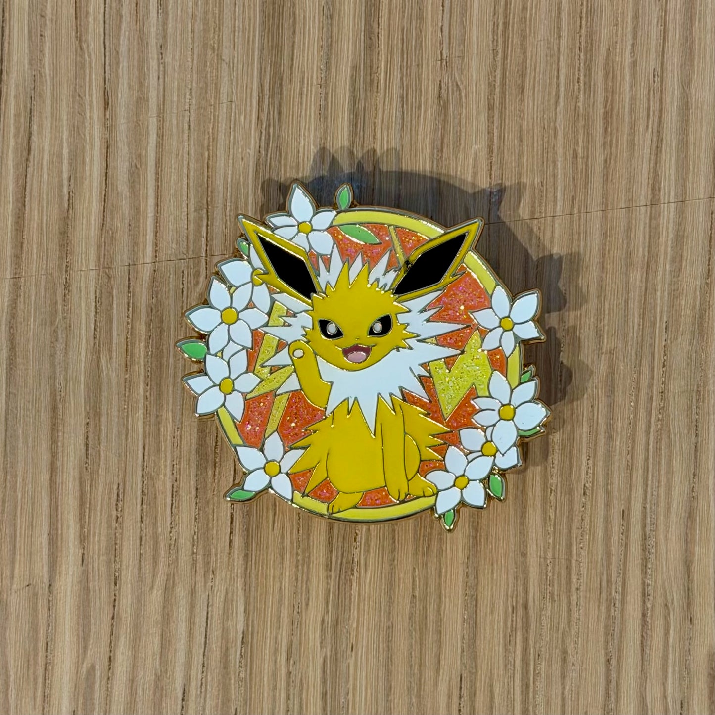 Lightning Element Creature -Inspired Character Enamel Pin