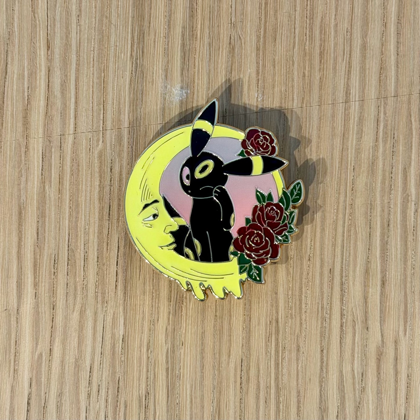 Moon Shadow Creature -Inspired Character Enamel Pin