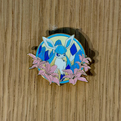 Ice Element -Inspired Character Enamel Pin