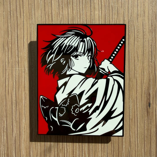 🕒  PRE-ORDERS Ryougi Shiki -Inspired Character Enamel Pin