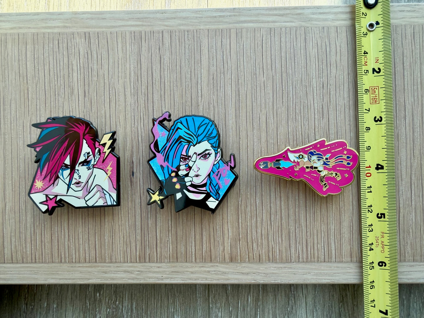 🕒  PRE-ORDERS Chaotic Powder Rebel -Inspired Character Enamel Pin