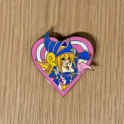 🕒  PRE-ORDERS Dark Magician Girl-Inspired Character Enamel Pin