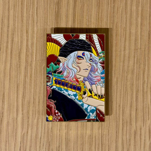 Tidebound Blade · Mystic Warrior -Inspired Character Enamel Pin