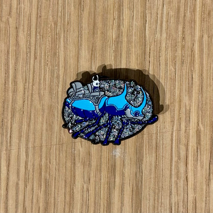 Silent Knight -Inspired Character Enamel Pin