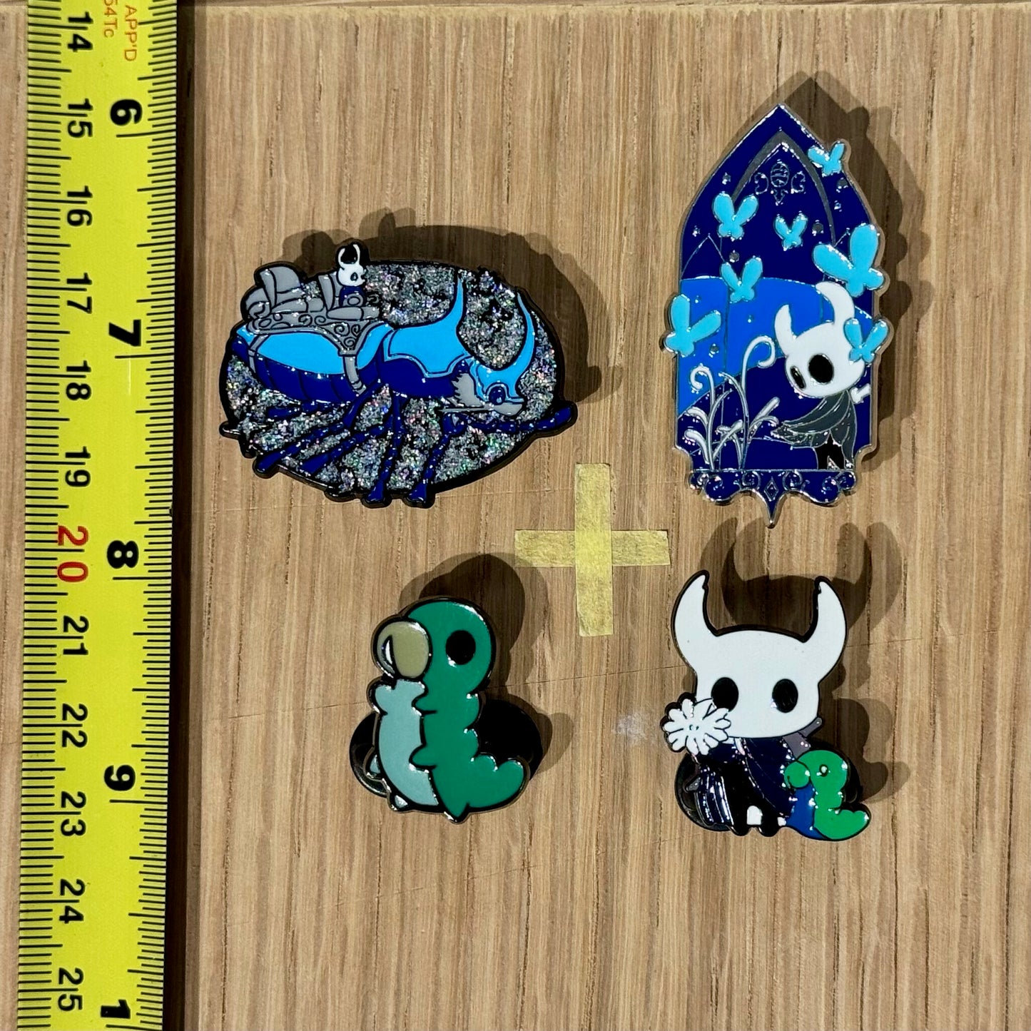 Silent Knight -Inspired Character Enamel Pin